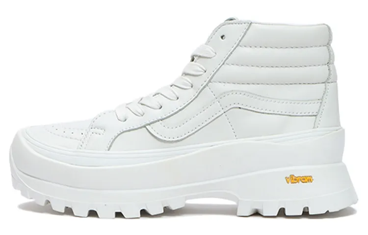 Sk8 Vans-Hi Vibram Lx 'True White'