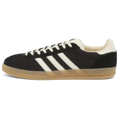 Gazelle Adidas Originals Indoor Pro 'Core Black Warm Sandstone'