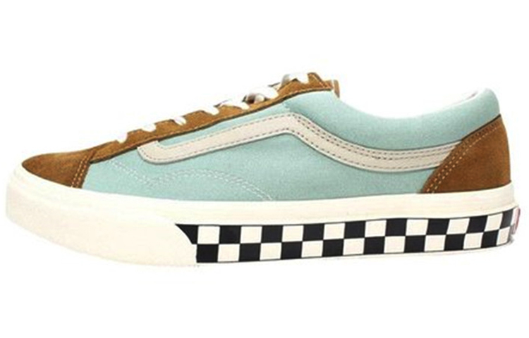 Кеды Vans Style 36 OG (оранжево-синие) — фото 1