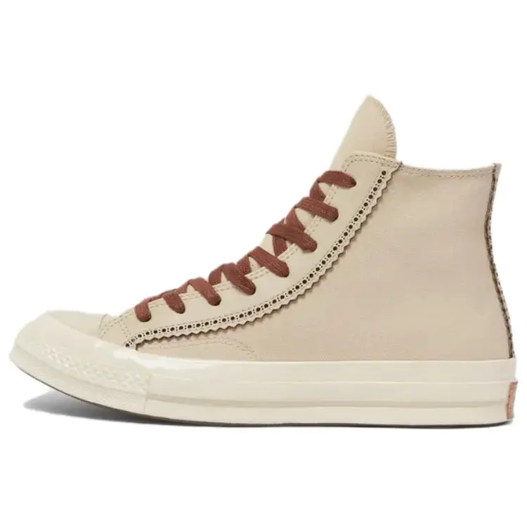 Converse 1970s Comfortable Slip Resistant Slip Resistant High top Skateboard Shoes Unisex Brown
