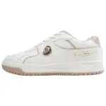 FILA Lightweight And Breathable Low top Skateboard Shoes Women's White Brown