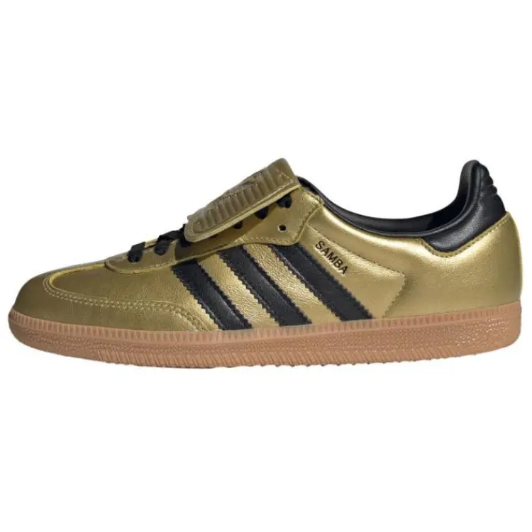 Samba Wmns Adidas Originals Lt 'Gold Metallic Black Gum' Women's