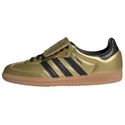 Samba Wmns Adidas Originals Lt 'Gold Metallic Black Gum' Women's