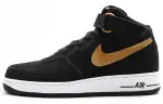 Nike Air Force 1 Low Black Metallic Gold