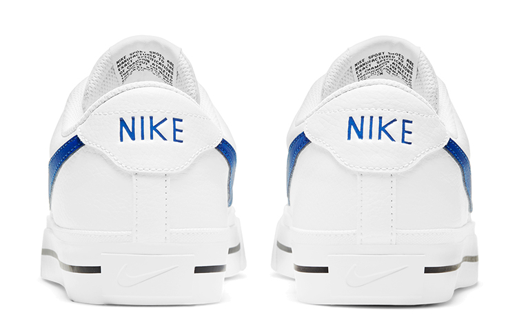 Мужские кеды Nike Court Legacy (бело-синие) — 白/兰 — фото 5