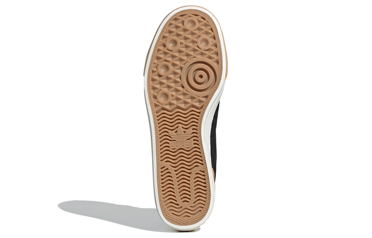 Кеды adidas originals Nizza Hi DL Hi Dl (черно-белые) — Чёрный / белый — фото 6