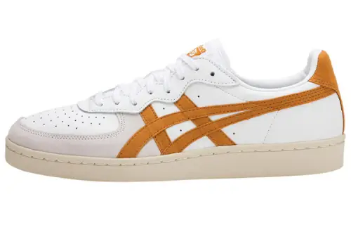 Onitsuka Tiger GSM Skateboard Shoes Unisex Low Top White/Yellow Color