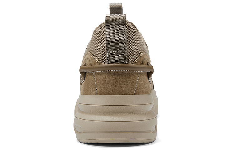 Jeep Cushioning Abrasion Resistant Lightweight Low top Skateboard Shoes Men's Khaki