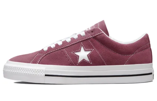 Converse Unisex One Star Pro Low Top Sneakers Red
