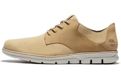 Timberland Bradstreet Skateboard Shoes Men's Low Top Light Yellow