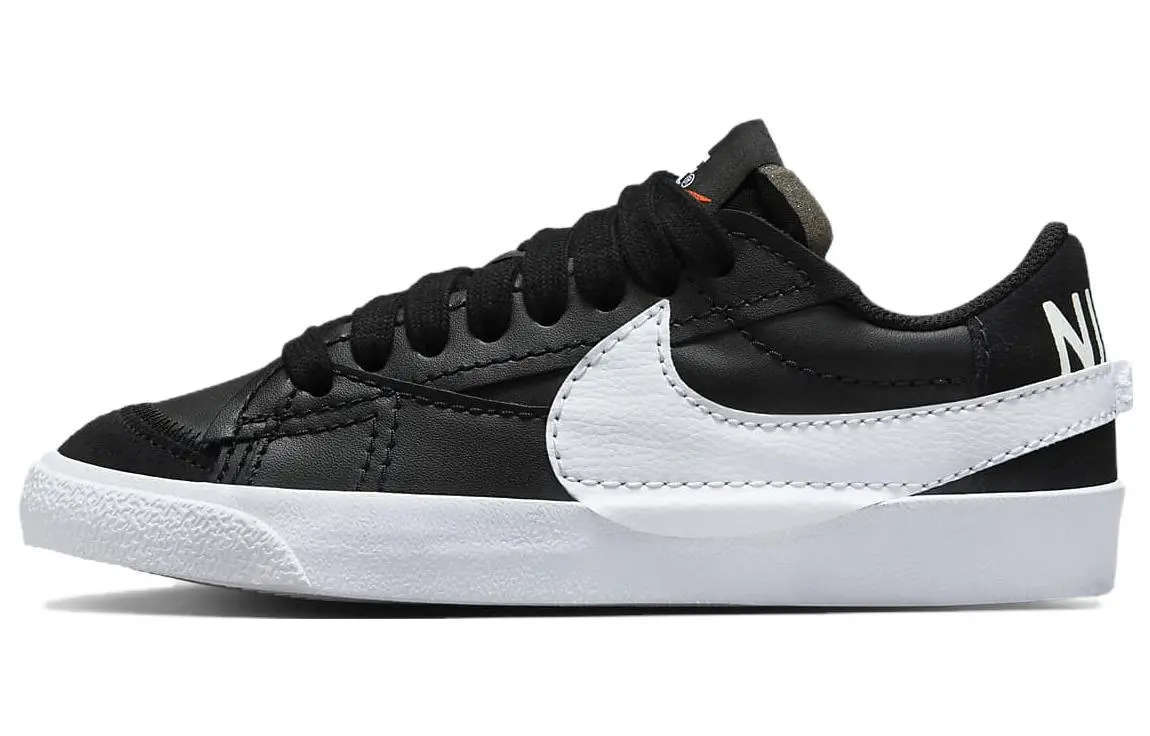 Nike Blazer Low 77 Jumbo Black White Women's