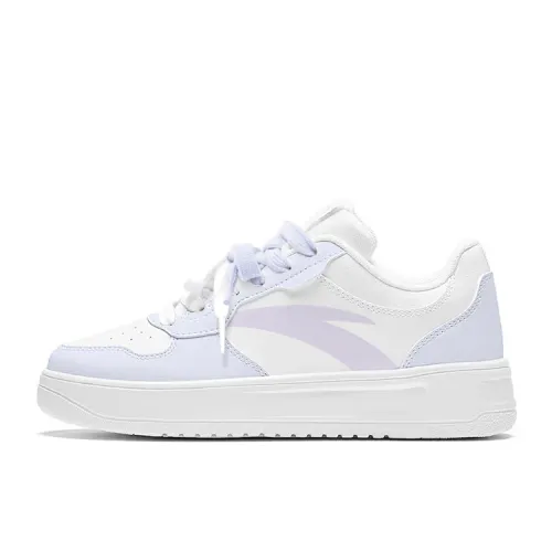 Anta Easy Low top Skateboard Shoes Women's White Purple