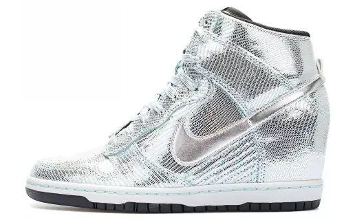 Nike Dunk High Sky Hi Silver San Fran Marathon GS