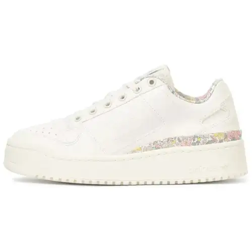 Adidas Originals x LIBERTY Abrasion Resistant Low top Skateboard Shoes Unisex White