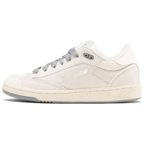 Reebok Club C Low top Skateboard Shoes Women's White Gray