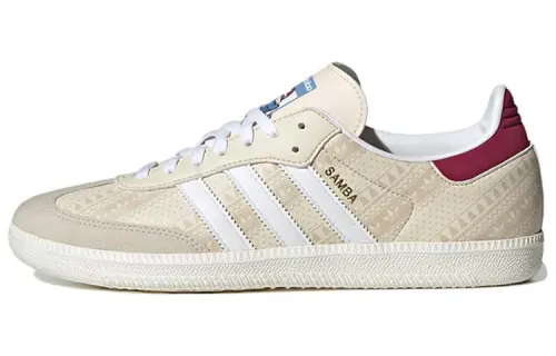 Adidas Samba Wonder White Legacy Burgundy