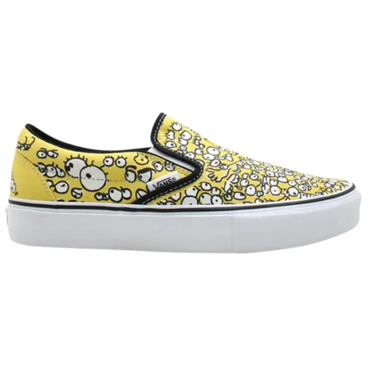 Кеды Vans slip-on Cls Lx (желтые) — фото 2