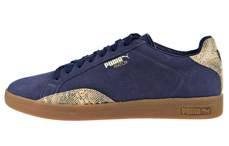 PUMA MATCH Skateboard Shoes Women's Low Top Purple