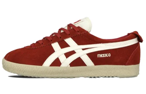 Onitsuka Tiger Delegation Skateboard Shoes Unisex Low Top Red/Beige