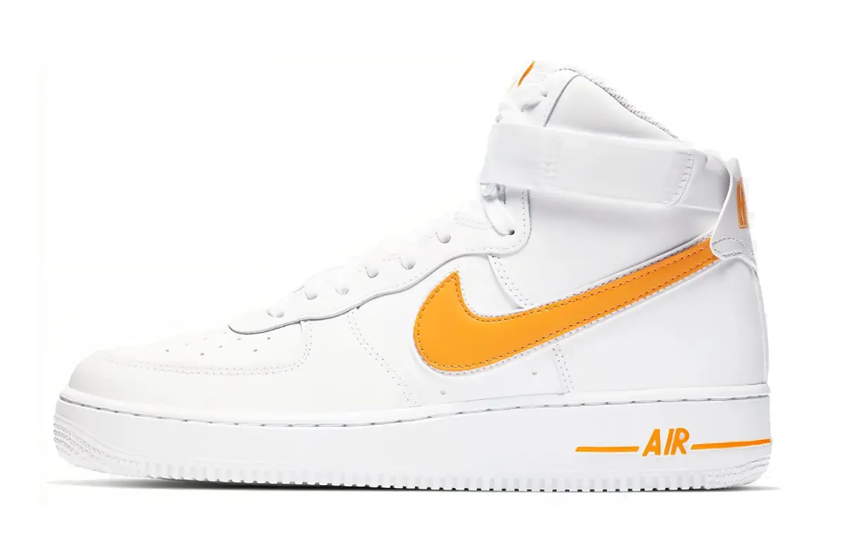 Nike Air Force 1 High White University Gold