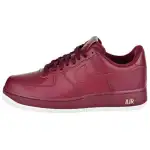 Nike Air Force 1 Slip Resistant Abrasion Resistant Low top Skateboard Shoes Unisex Red White