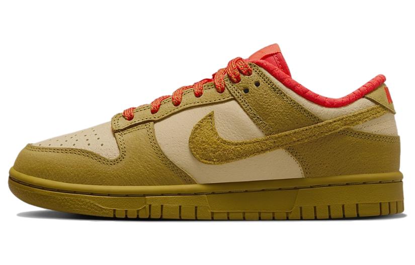 Женские кроссовки Nike Dunk (коричневые)