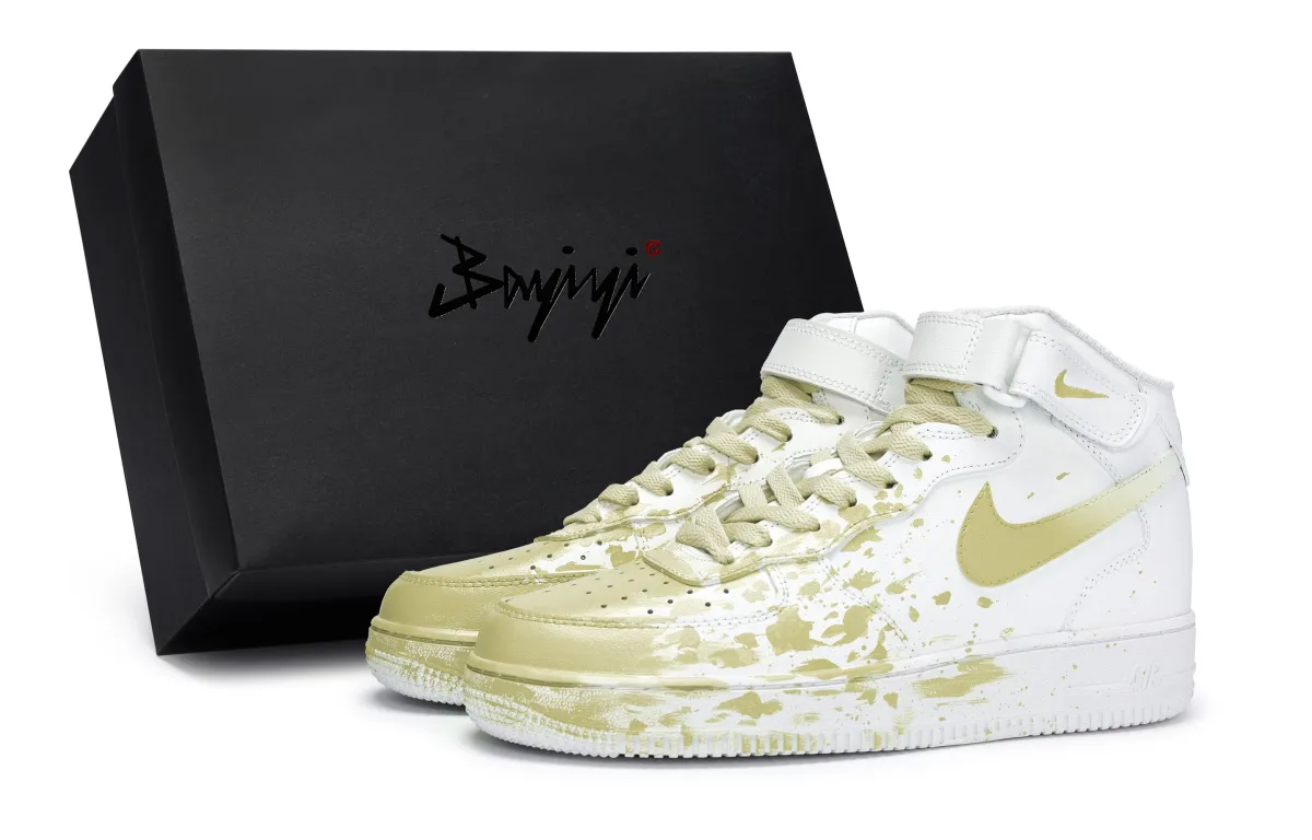 Nike Air Force 1 Coverage Slip Resistant Abrasion Resistant Coverage Slip Resistant And Abrasion Resistant Mid top