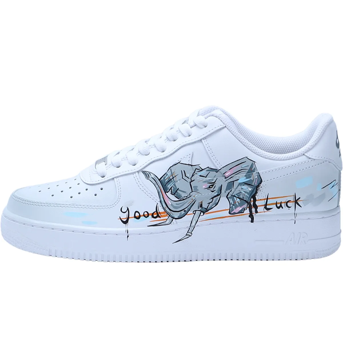 Nike Air Force 1 Low top Skateboard Shoes Men's White