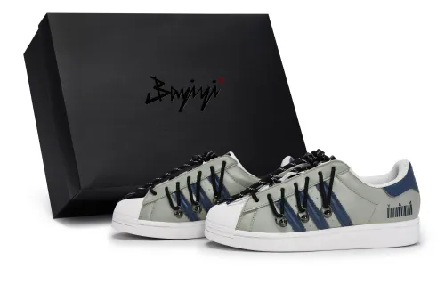 Adidas Originals SUPERSTAR 811 Manufacturing, Street Roaming, Special Shoe Box Slip Resistant Abrasion Resistant
