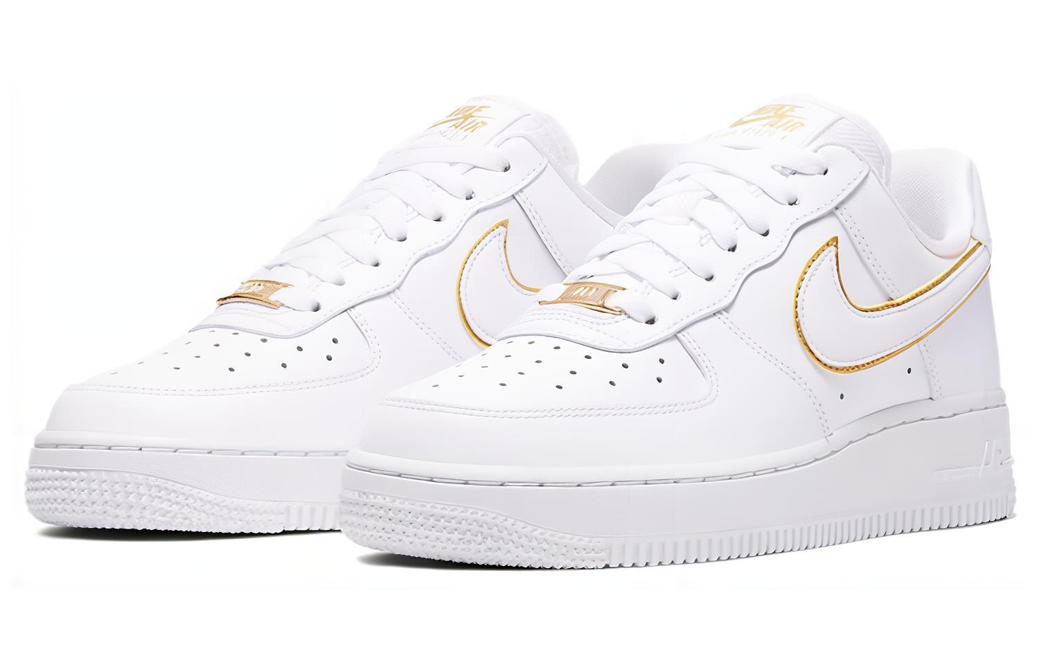 Женские кроссовки Nike Air Force 1 07 ESS (белые) — фото 3
