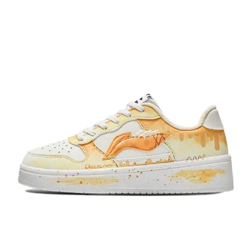 Li Ning Floating Boat Cushioning Abrasion Resistant Cushioning, Wear Resistant Low top Skateboard Shoes Men's