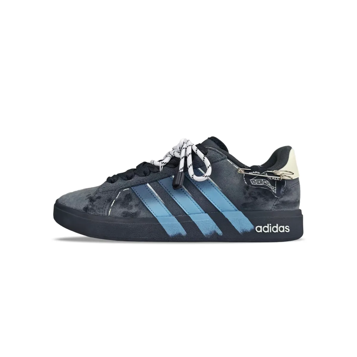 Adidas Grand Court Base 00s BNK Sparkling Galaxy Low top Skateboard Shoes Unisex
