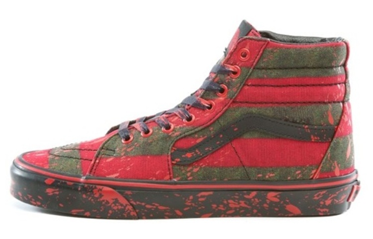 Sk8 House of Terror x Sk8 Vans-Hi 'The Nightmare on Elm Street'