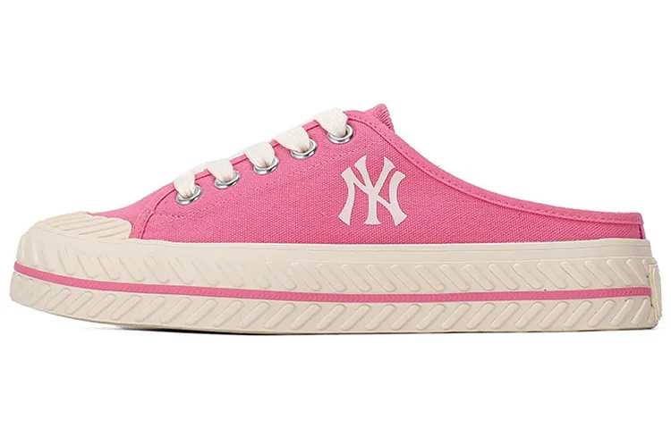 MLB Playball Origin Mule Canvas Low top Skateboard Shoes Unisex Pink