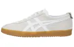 Onitsuka Tiger Delegation Mexico Slip Resistant Abrasion Resistant Low top Skateboard Shoes Unisex Brown White