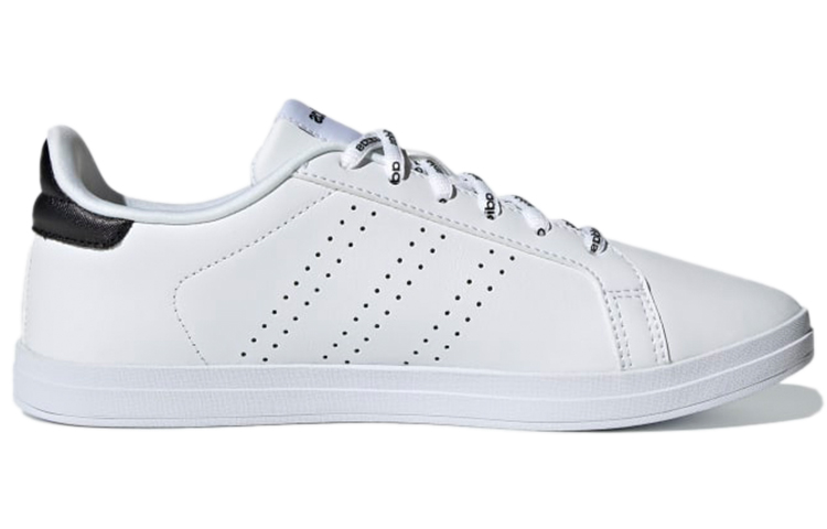 Женские кеды adidas Courtpoint (бело-черная) — Белый / чёрный — фото 2