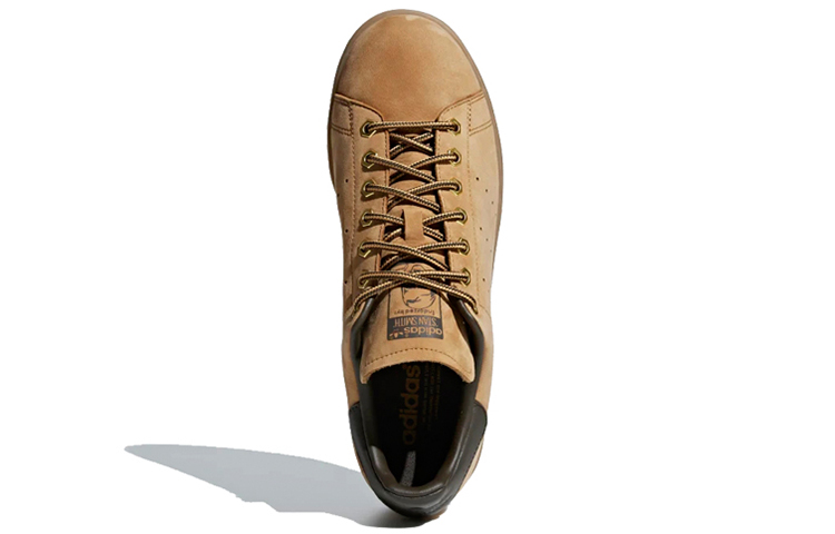 Мужские кеды adidas originals STAN SMITH (коричневые) — 小麦色 — фото 4
