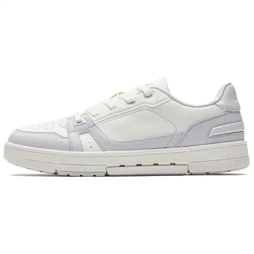 Anta Breath Breathable And Slip Resistant Breathable And Slip Resistant Low top Skateboard Shoes Women's White Gray