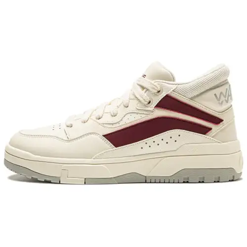 Li Ning Wave MID FLEECE Minimalist Style Versatile, Soft Rebound, Platform Height Increasing, Fleece Lined Comfortable