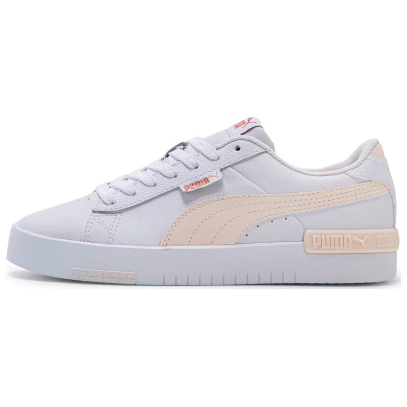 PUMA Jada Trendy Slip Resistant Abrasion Resistant Low top Skateboard Shoes Women's White