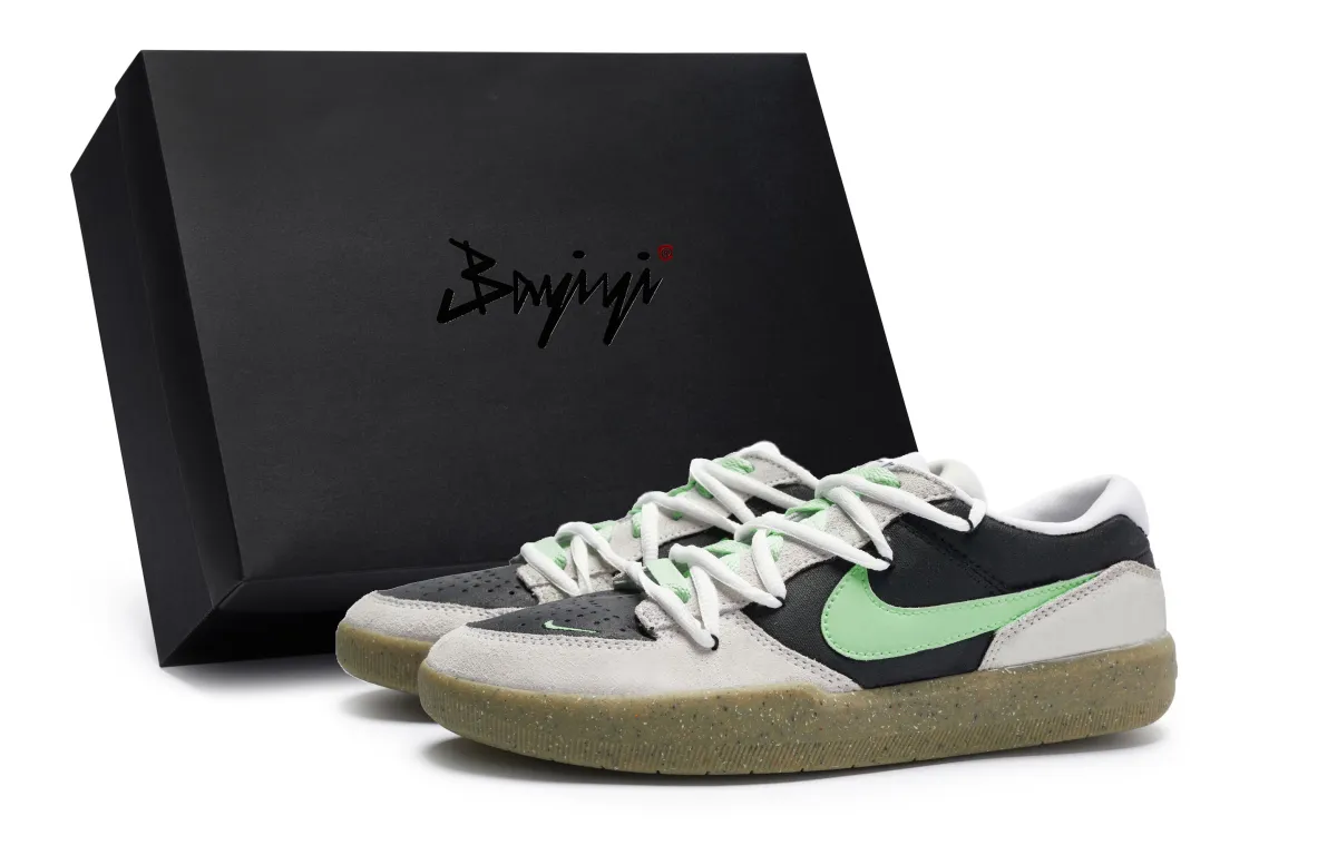 Nike SB Force 58 811 Manufacturing, Water Wood Mingse Green, Special Shoe Box Slip Resistant Abrasion Resistant