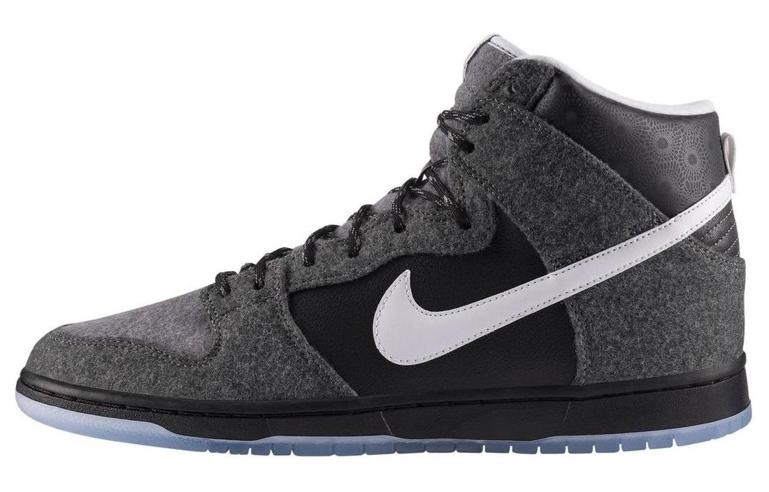 Мужские кроссовки Nike Nike Dunk SB Petoskey Premier (серо-бело-черные)