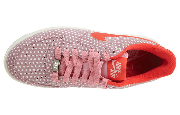 Женские кроссовки Nike Air Force 1 'Space Pink' (розово-красные) — Розовый / красный — фото 4