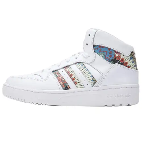 Adidas Originals Slip Resistant Abrasion Resistant Mid top Skateboard Shoes Women's White