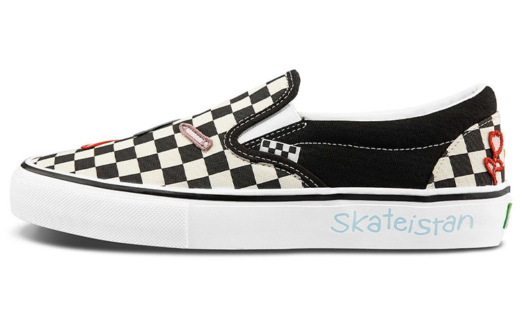 Slip-On Skateistan x Slip-On Skate Vans 'Checkerboard'