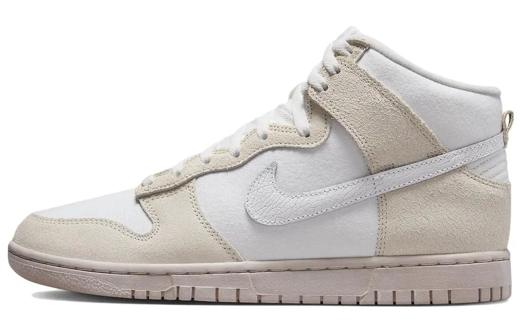 Nike Dunk High Retro Prm Cracked Leather Swoosh