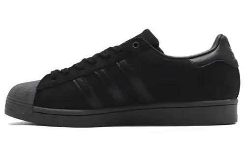 Adidas Originals SUPERSTAR Comfortable Cushioning Lightweight Cushioning Lightweight Low top Skateboard Shoes Men's