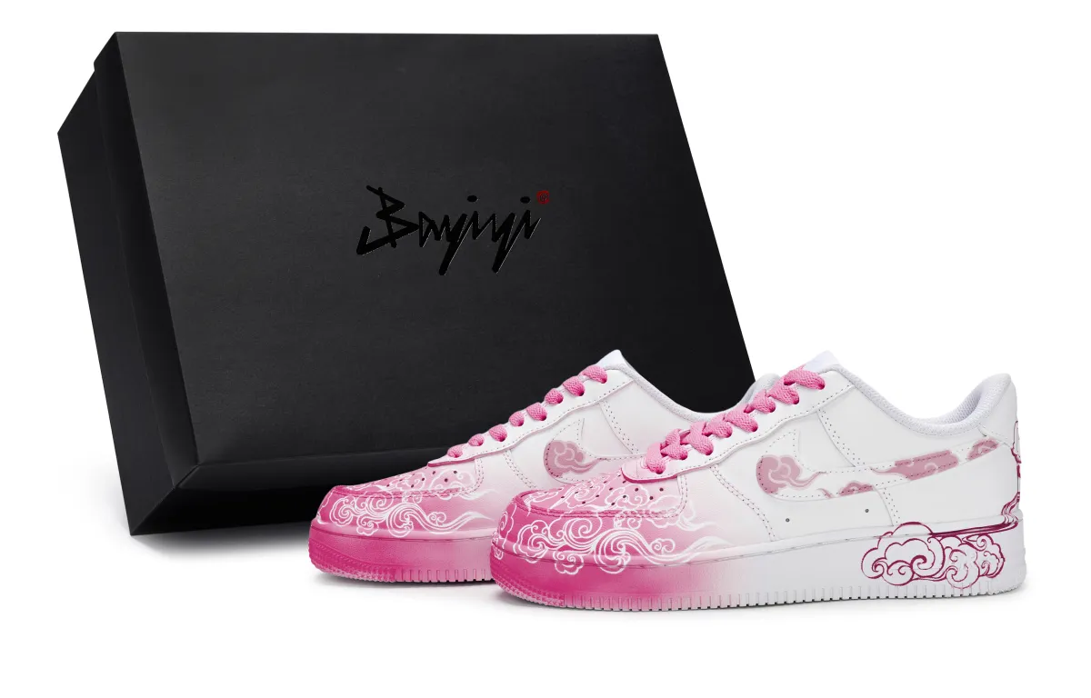 Nike Air Force 1 811 Manufacturing, Cloud Wave Comfort Rose, Special Shoe Box Slip Resistant Slip Resistant Low top