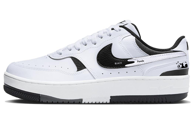 Nike Gamma Force Low top Skateboard Shoes Women's White Black