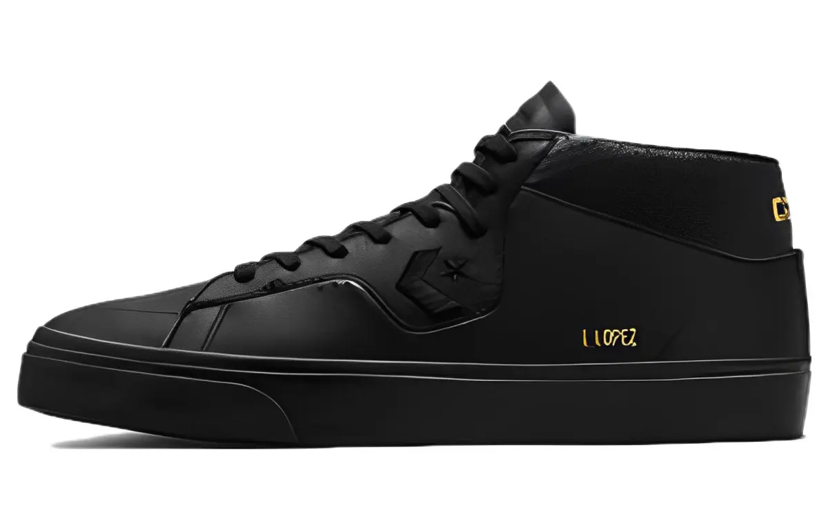 Converse Louie Lopez Pro Mid 'Mono Leather Triple Black'